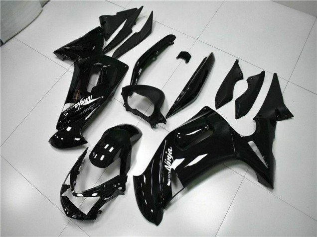Noir Brillant Carénage Moto EX650 06-08 Noir Brillant Carénage Moto EX650 06-08