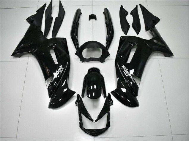 Noir Brillant Carénage Moto EX650 06-08 Noir Brillant Carénage Moto EX650 06-08