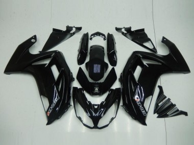 Noir Brillant Carénage Moto EX650 12-16