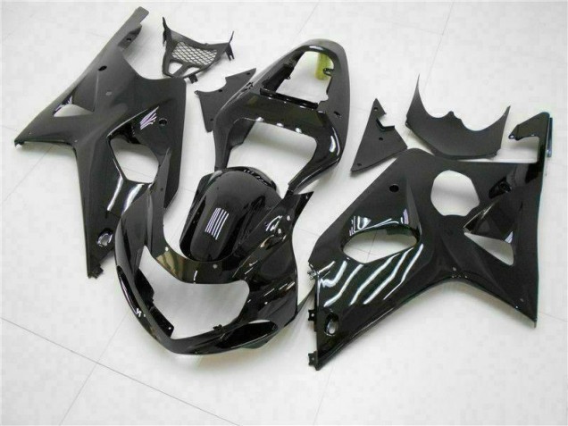 Noir Brillant Carénage Moto GSXR 1000 K1 00-02 Noir Brillant Carénage Moto GSXR 1000 K1 00-02