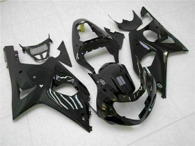 Noir Brillant Carénage Moto GSXR 1000 K1 00-02 Noir Brillant Carénage Moto GSXR 1000 K1 00-02