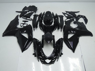 Noir Brillant Carénage Moto GSXR 1000 K9 09-16