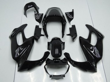 Noir Brillant Carénage Moto VTR 1000 F 97-05