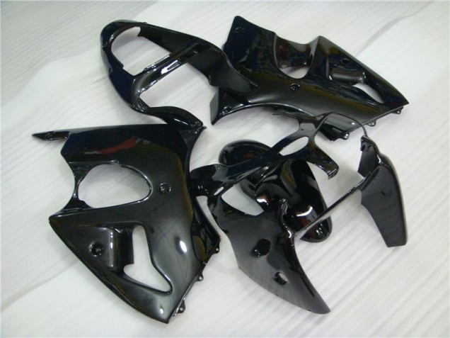 Noir Brillant Carénage Moto ZX6R 00-02