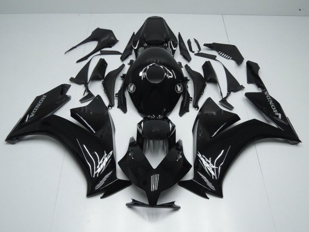 Noir Brillant Carénages Moto CBR 1000 RR 12-16 Noir Brillant Carénages Moto CBR 1000 RR 12-16
