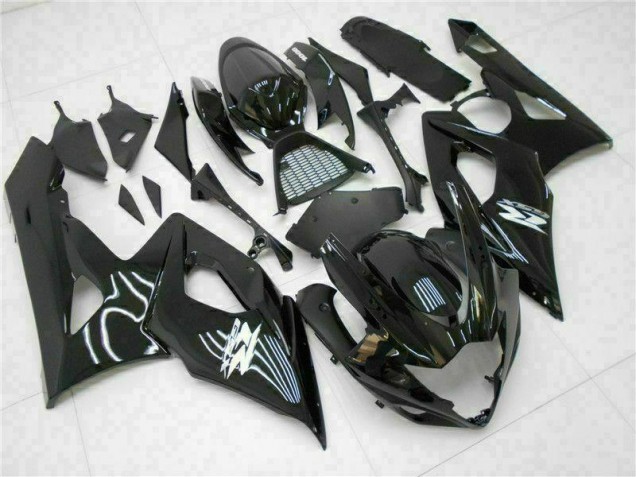 Noir Brillant Carénages Moto GSXR 1000 K5 05-06 Noir Brillant Carénages Moto GSXR 1000 K5 05-06