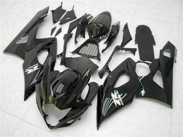 Noir Brillant Carénages Moto GSXR 1000 K5 05-06 Noir Brillant Carénages Moto GSXR 1000 K5 05-06