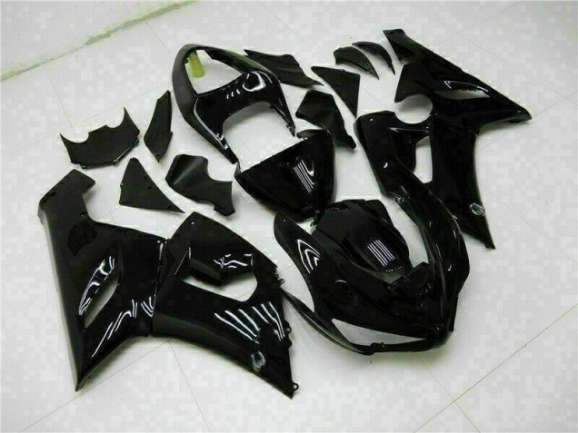 Noir Brillant Carénages Moto ZX6R 05-06 Noir Brillant Carénages Moto ZX6R 05-06