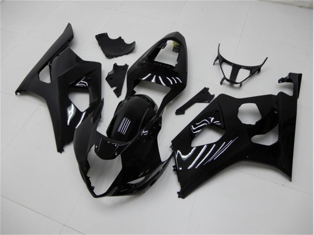 Noir Brillant Kit Carénages Motos Complet GSXR 1000 K3 03-04 Noir Brillant Kit Carénages Motos Complet GSXR 1000 K3 03-04