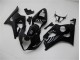 Noir Brillant Kit Carénages Motos Complet GSXR 1000 K3 03-04 Noir Brillant Kit Carénages Motos Complet GSXR 1000 K3 03-04