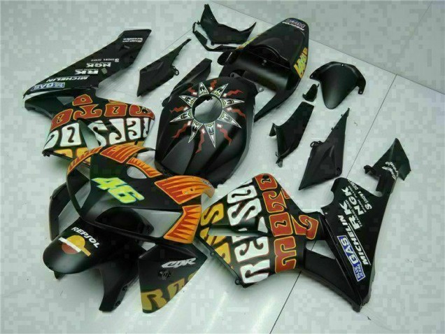 Noir Carénage Moto ABS CBR 600 RR 05-06