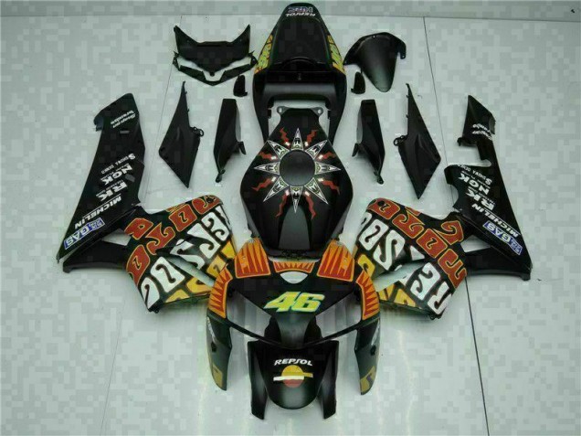 Noir Carénage Moto ABS CBR 600 RR 05-06