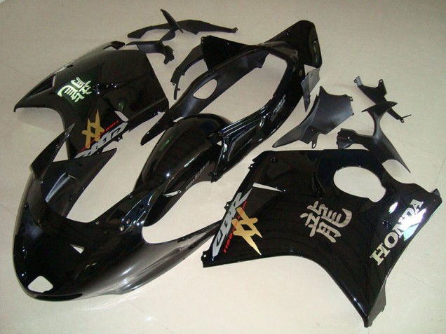 Noir Carénage Moto CBR 1100 XX Blackbird 96-07