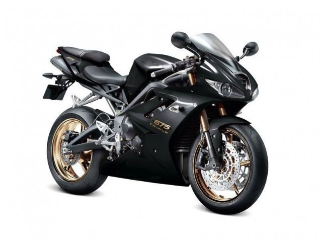 Noir Carénage Moto Daytona 675 Triple 09-12 Noir Carénage Moto Daytona 675 Triple 09-12
