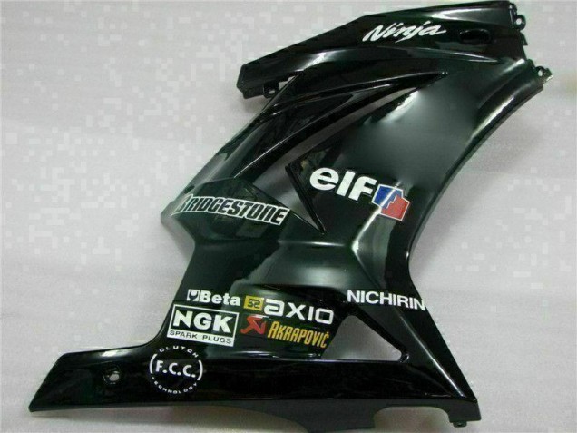 Noir Carénage Moto EX250 08-12 Noir Carénage Moto EX250 08-12