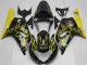 Noir Carénage Moto GSXR 600 / 750 K1 K2 K3 01-03