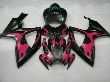 Noir Carénage Moto GSXR 600 / 750 K6 06-07