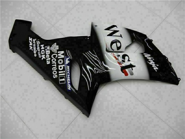 Noir Carénage Moto ZX6R 05-06 Noir Carénage Moto ZX6R 05-06