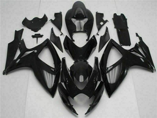 Noir Carénage Moto de Rechange GSXR 600 / 750 K6 06-07 Noir Carénage Moto de Rechange GSXR 600 / 750 K6 06-07