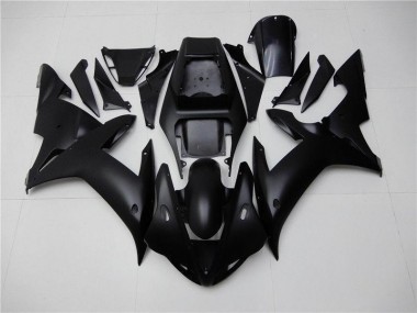 Noir Carénages Moto & Carrosserie R1 02-03