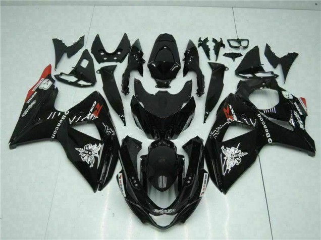 Noir Carénages Moto GSXR 1000 K9 09-16 Noir Carénages Moto GSXR 1000 K9 09-16