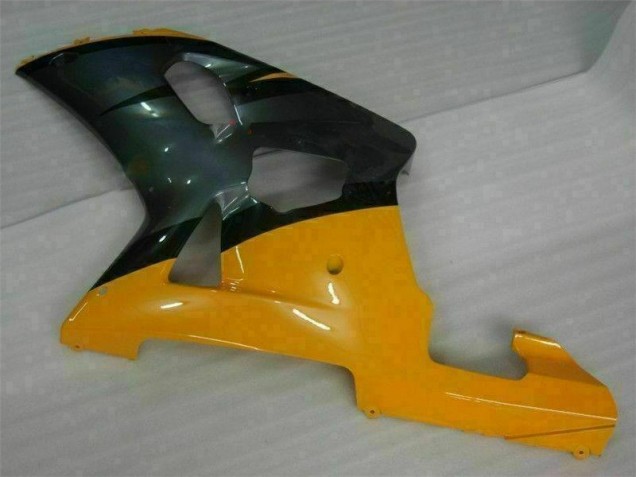 Noir Jaune Carénage Moto GSXR 600 / 750 K1 K2 K3 01-03 Noir Jaune Carénage Moto GSXR 600 / 750 K1 K2 K3 01-03
