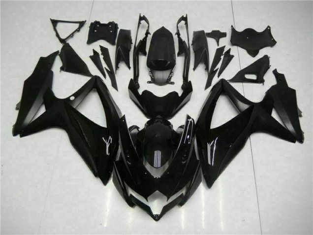 Noir Kit Carénages Motos Complet GSXR 600 / 750 K8 08-10 Noir Kit Carénages Motos Complet GSXR 600 / 750 K8 08-10