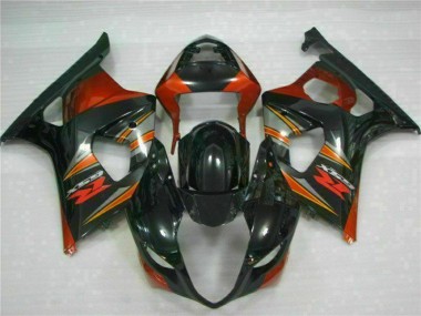 Noir Kit Carénages Motos GSXR 1000 K3 03-04