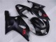 Noir Kit Carénages Motos GSXR 600 / 750 K1 K2 K3 01-03