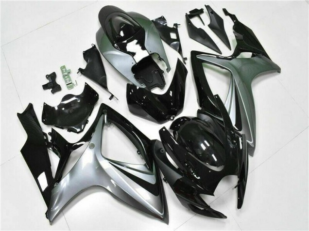 Noir Kit Carénages Motos GSXR 600 / 750 K6 06-07 Noir Kit Carénages Motos GSXR 600 / 750 K6 06-07