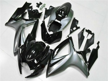 Noir Kit Carénages Motos GSXR 600 / 750 K6 06-07