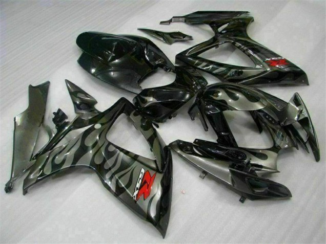 Noir Kit Carénages Motos & Plastique GSXR 600 / 750 K6 06-07 Noir Kit Carénages Motos & Plastique GSXR 600 / 750 K6 06-07