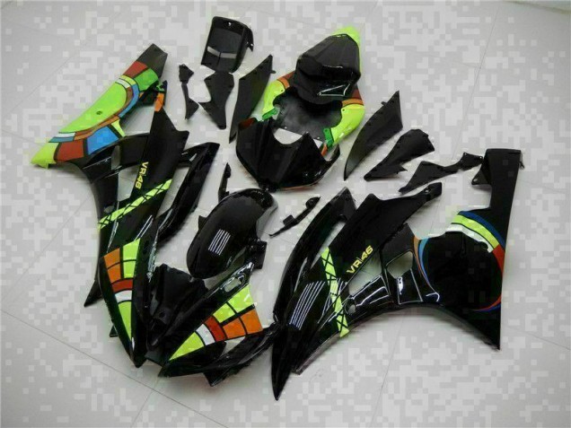 Noir Kit Carénages Motos R6 06-07