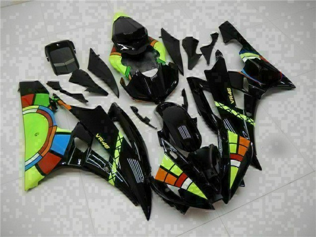 Noir Kit Carénages Motos R6 06-07