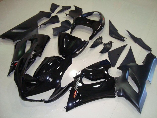 Noir Kit Carénages Motos ZX6R 05-06 Noir Kit Carénages Motos ZX6R 05-06