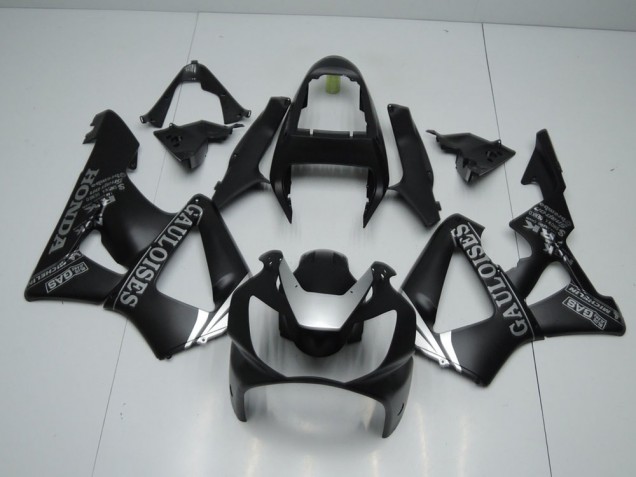 Noir Mat Argent Carénage Moto CBR 900 RR 929 00-01