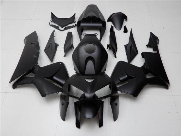 Noir Mat Carénage Moto CBR 600 RR 05-06 Noir Mat Carénage Moto CBR 600 RR 05-06