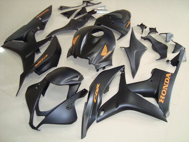 Noir Mat Carénage Moto CBR 600 RR 07-08 Noir Mat Carénage Moto CBR 600 RR 07-08