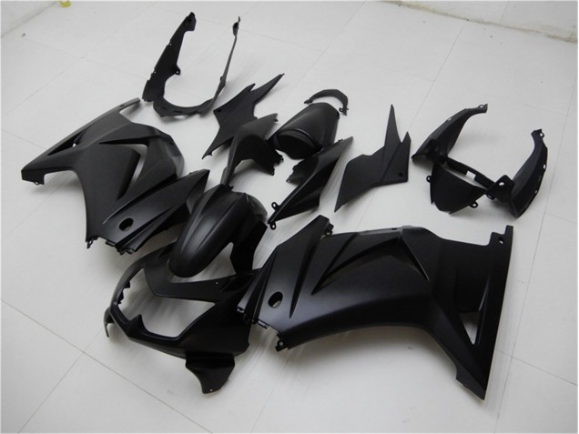 Noir Mat Carénage Moto EX250 08-12