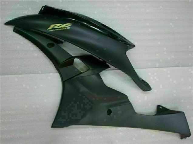 Noir Mat Carénage Moto R6 06-07