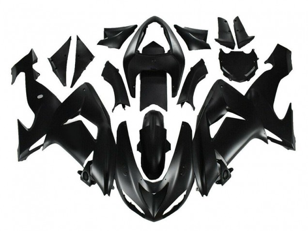 Noir Mat Carénage Moto ZX10R 06-07 Noir Mat Carénage Moto ZX10R 06-07