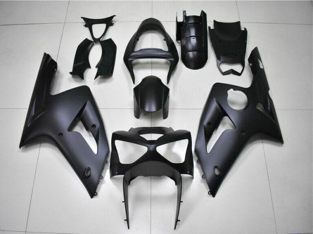 Noir Mat Carénage Moto ZX6R 03-04 Noir Mat Carénage Moto ZX6R 03-04