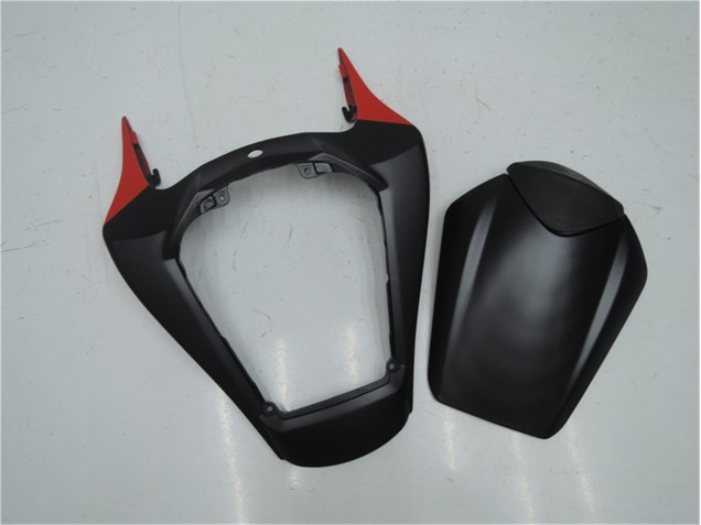 Noir Mat Rouge Carénage Moto CBR 1000 RR 12-16 Noir Mat Rouge Carénage Moto CBR 1000 RR 12-16