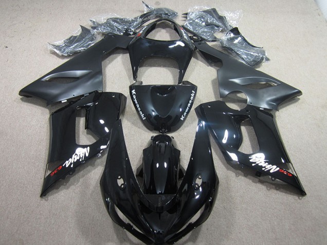 Noir Ninja 636 Carénage Moto ZX6R 05-06