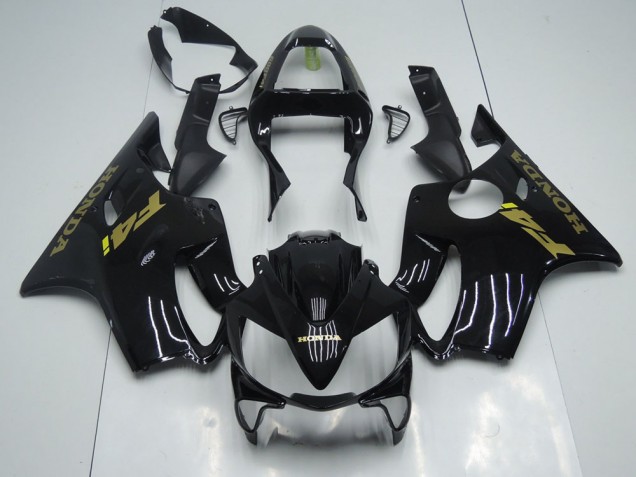 Noir Or Carénage Moto CBR 600 F4i 01-03