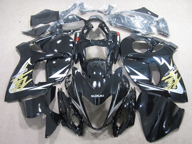 Noir Or Décalque Carénage Moto GSXR 1300 Hayabusa 08-19 Noir Or Décalque Carénage Moto GSXR 1300 Hayabusa 08-19