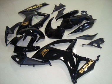 Noir Or Décalque Carénage Moto GSXR 750 K6 06-07