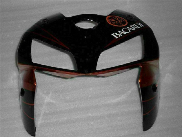 Noir Orange BACARDI Carénage Moto CBR 600 RR 05-06 Noir Orange BACARDI Carénage Moto CBR 600 RR 05-06