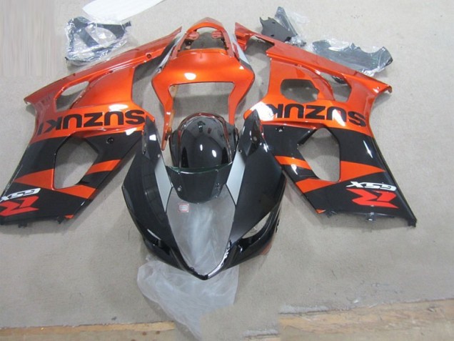 Noir Orange Carénage Moto GSXR 1000 K3 03-04 Noir Orange Carénage Moto GSXR 1000 K3 03-04