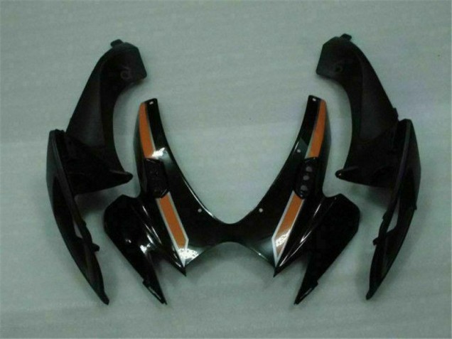 Noir Orange Carénage Moto GSXR 600 / 750 K6 06-07